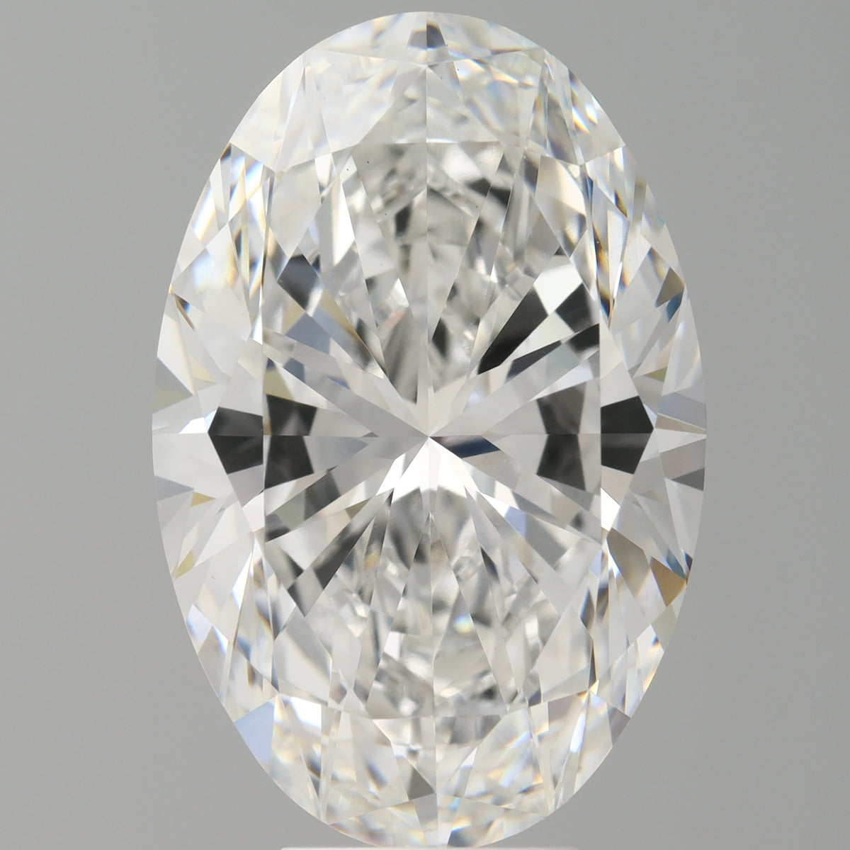 8.10 Carat Oval Shaped, Ideal Cut, E Color, VVS2 Clarity, IGI Certified Lab Grown Diamond