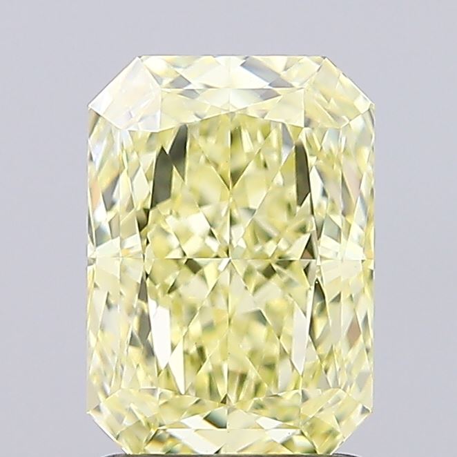 1.59 Carat Radiant Shaped, Ideal Cut, VVS2 Clarity, IGI Certified Lab Grown Diamond
