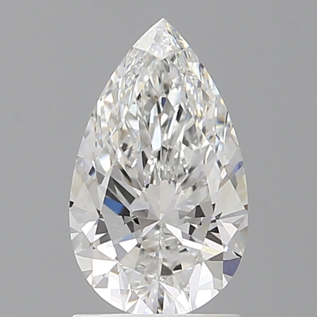 1.54 Carat Pear Shaped, Ideal Cut, E Color, VS1 Clarity, IGI Certified Lab Grown Diamond