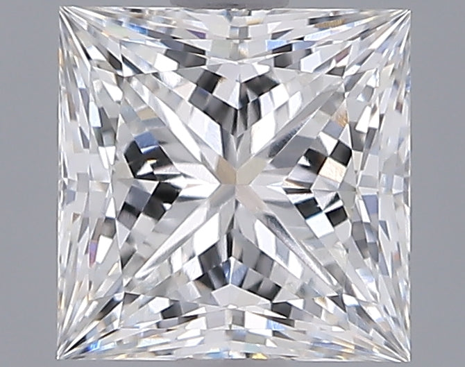 2.03 Carat Princess Shaped, Ideal Cut, E Color, VVS2 Clarity, IGI Certified Lab Grown Diamond