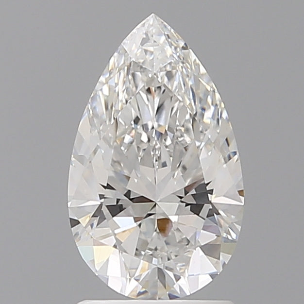 1.59 Carat Pear Shaped, Ideal Cut, E Color, VVS2 Clarity, IGI Certified Lab Grown Diamond