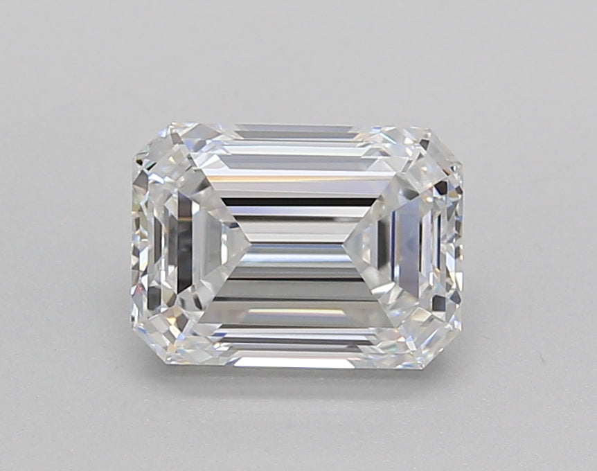 1.51 Carat Emerald Shaped, Excellent Cut, D Color, VVS1 Clarity, IGI Certified Lab Grown Diamond