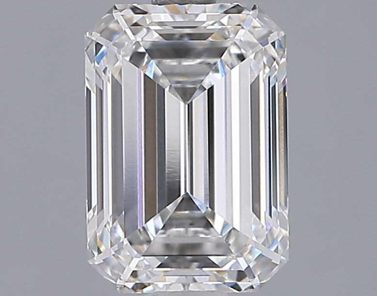 2.01 Carat Emerald Shaped, Ideal Cut, E Color, VVS1 Clarity, IGI Certified Lab Grown Diamond