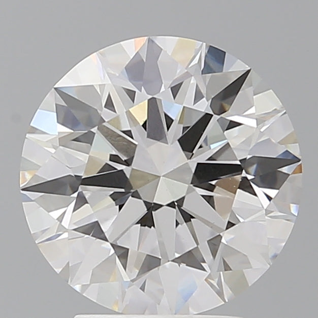 3.54 Carat Round Shaped, Ideal Cut, F Color, VVS2 Clarity, IGI Certified Lab Grown Diamond