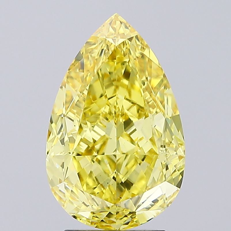 4.07 Carat Pear Shaped, Very Good Cut, VS2 Clarity, IGI Certified Lab Grown Diamond
