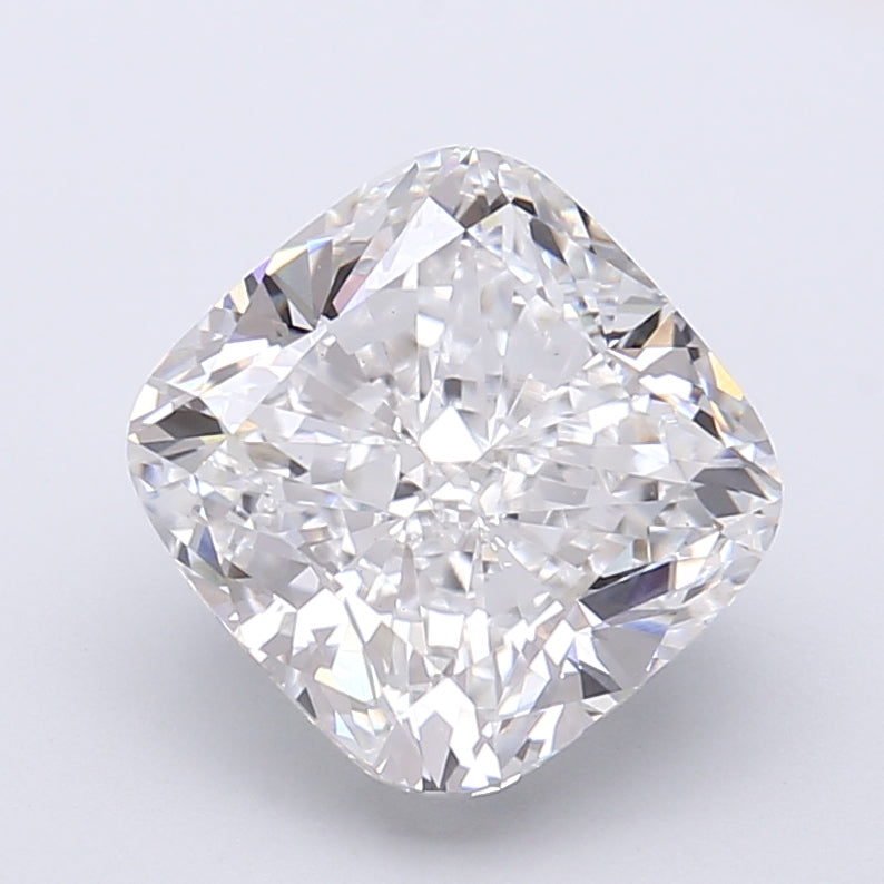 4.27 Carat Cushion Shaped, Very Good Cut, E Color, VVS2 Clarity, IGI Certified Lab Grown Diamond