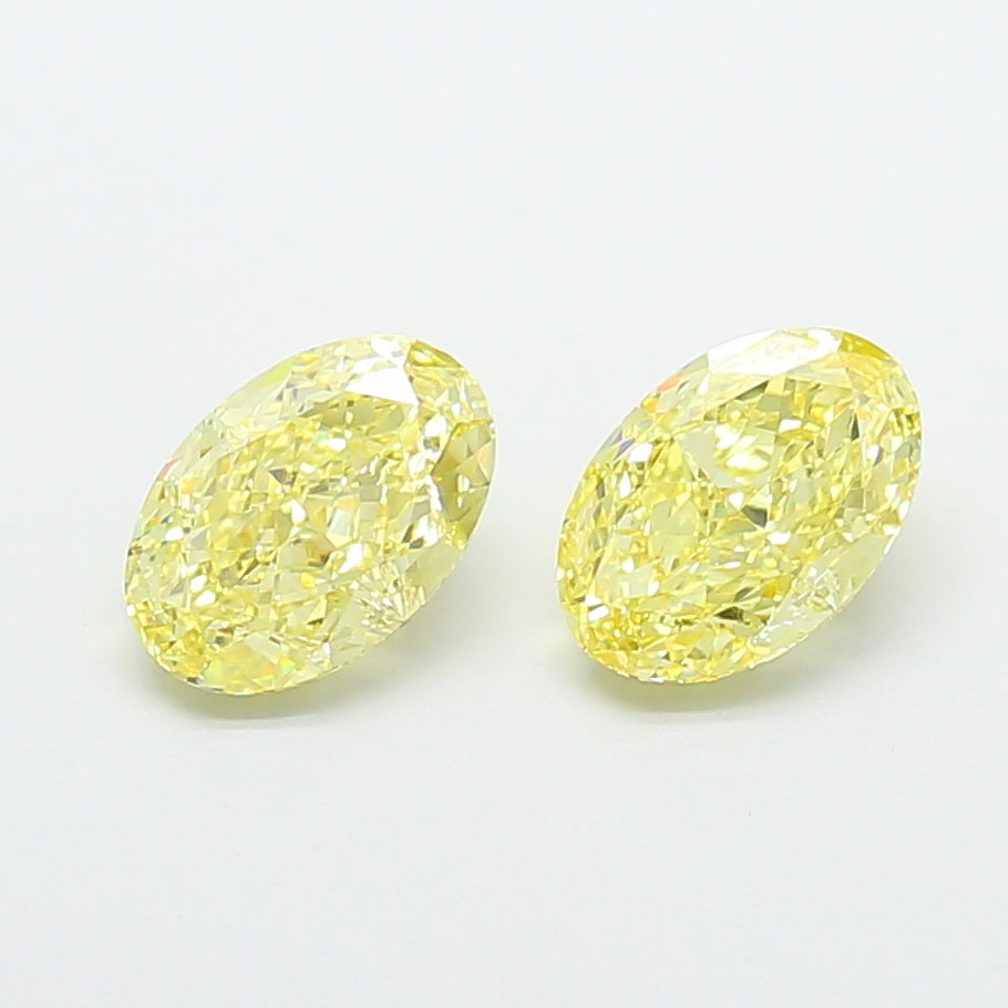 1.55 Carat Oval Shaped, Very Good Cut, VVS2 Clarity, IGI Certified Lab Grown Diamond