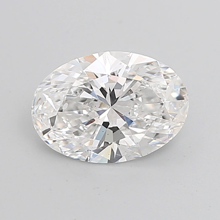 3.04 Carat Oval Shaped, Ideal Cut, D Color, VS2 Clarity, IGI Certified Lab Grown Diamond