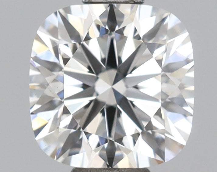 1.04 Carat Cushion Shaped, Excellent Cut, D Color, VS1 Clarity, IGI Certified Lab Grown Diamond