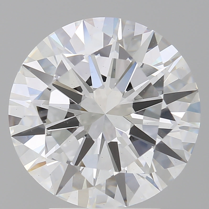 4.00 Carat Round Shaped, Very Good Cut, E Color, VS1 Clarity, IGI Certified Lab Grown Diamond