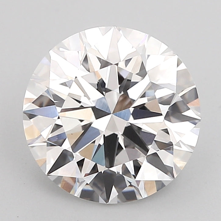 2.52 Carat Round Shaped, Ideal Cut, F Color, VVS1 Clarity, IGI Certified Lab Grown Diamond