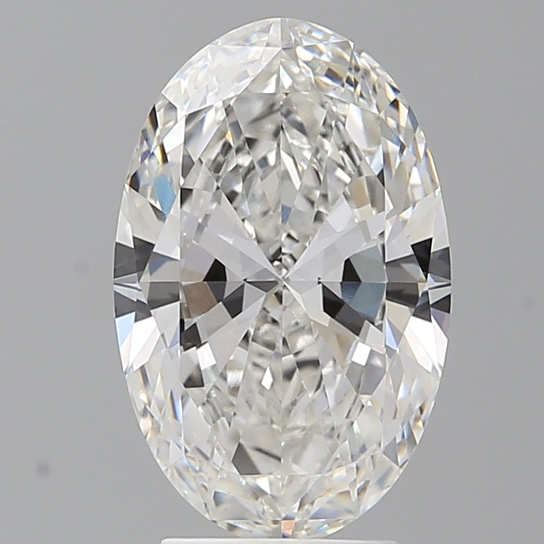 3.52 Carat Oval Shaped, Ideal Cut, E Color, VVS2 Clarity, IGI Certified Lab Grown Diamond