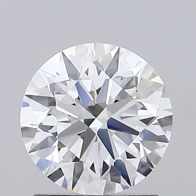 1.39 Carat Round Shaped, Ideal Cut, D Color, VVS2 Clarity, IGI Certified Lab Grown Diamond