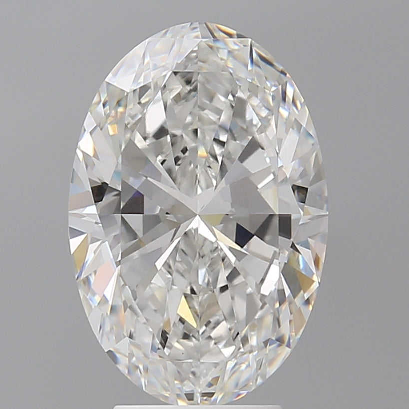 4.52 Carat Oval Shaped, Ideal Cut, E Color, VVS2 Clarity, IGI Certified Lab Grown Diamond