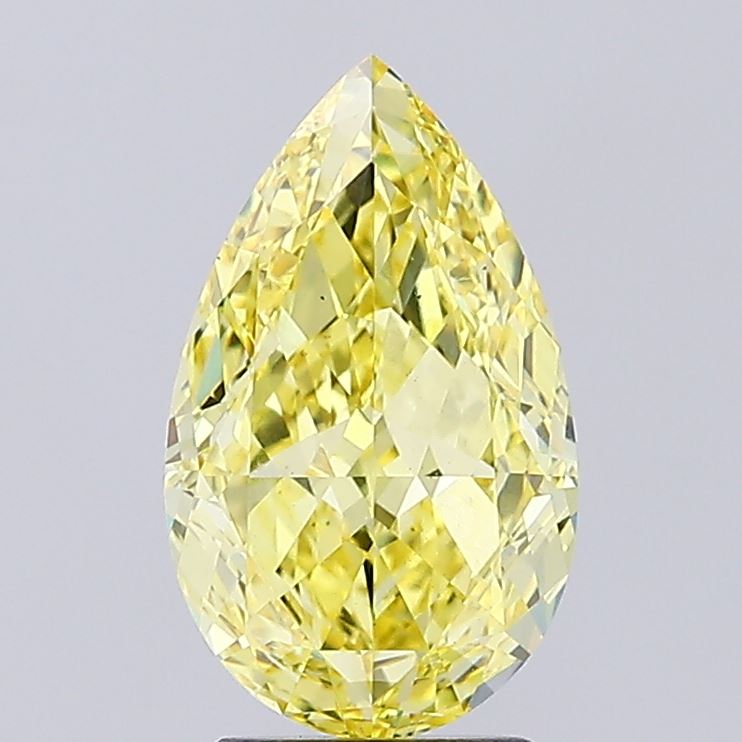 3.61 Carat Pear Shaped, Ideal Cut, VS1 Clarity, IGI Certified Lab Grown Diamond