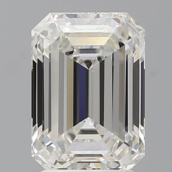 2.54 Carat Emerald Shaped, Ideal Cut, F Color, VS1 Clarity, IGI Certified Lab Grown Diamond
