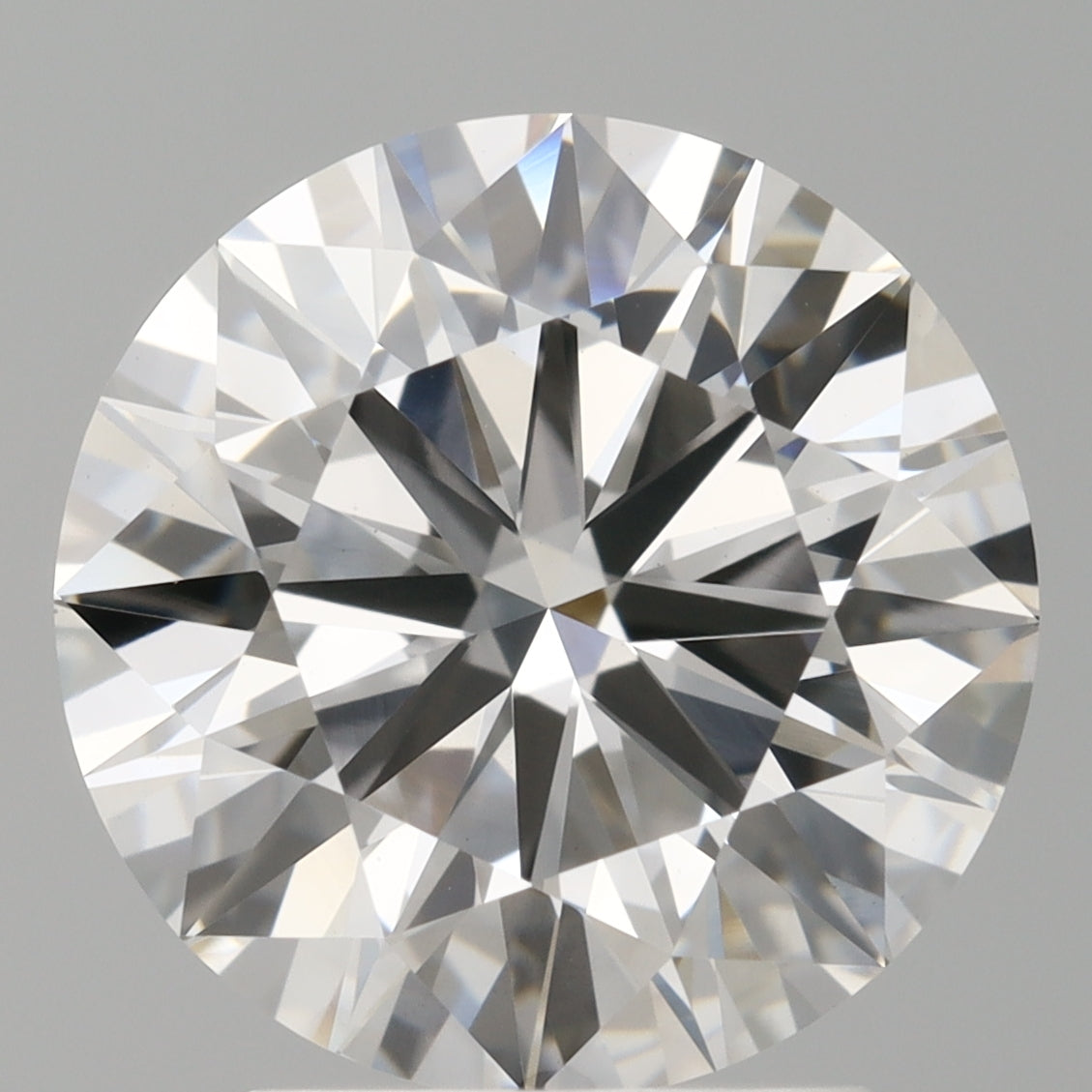 3.00 Carat Round Shaped, Excellent Cut, F Color, VVS2 Clarity, IGI Certified Lab Grown Diamond