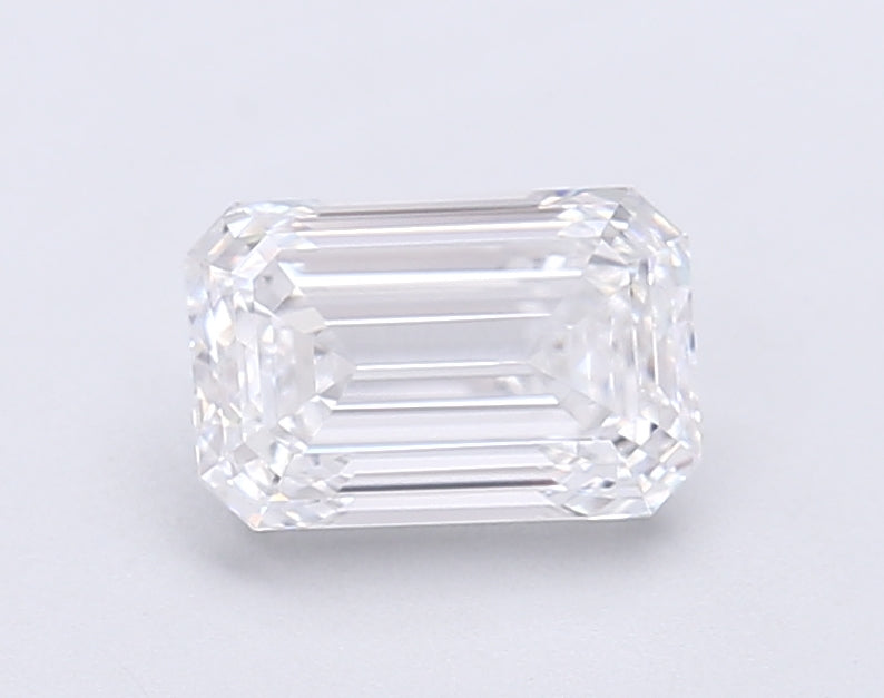 1.60 Carat Emerald Shaped, Very Good Cut, D Color, VVS2 Clarity, IGI Certified Lab Grown Diamond
