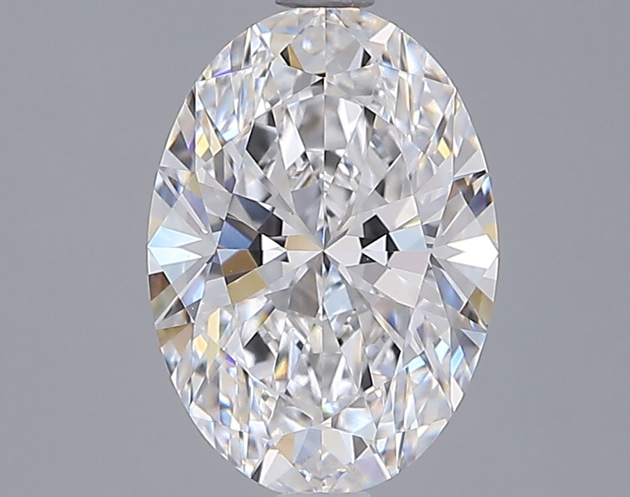 2.05 Carat Oval Shaped, Ideal Cut, D Color, VVS1 Clarity, IGI Certified Lab Grown Diamond