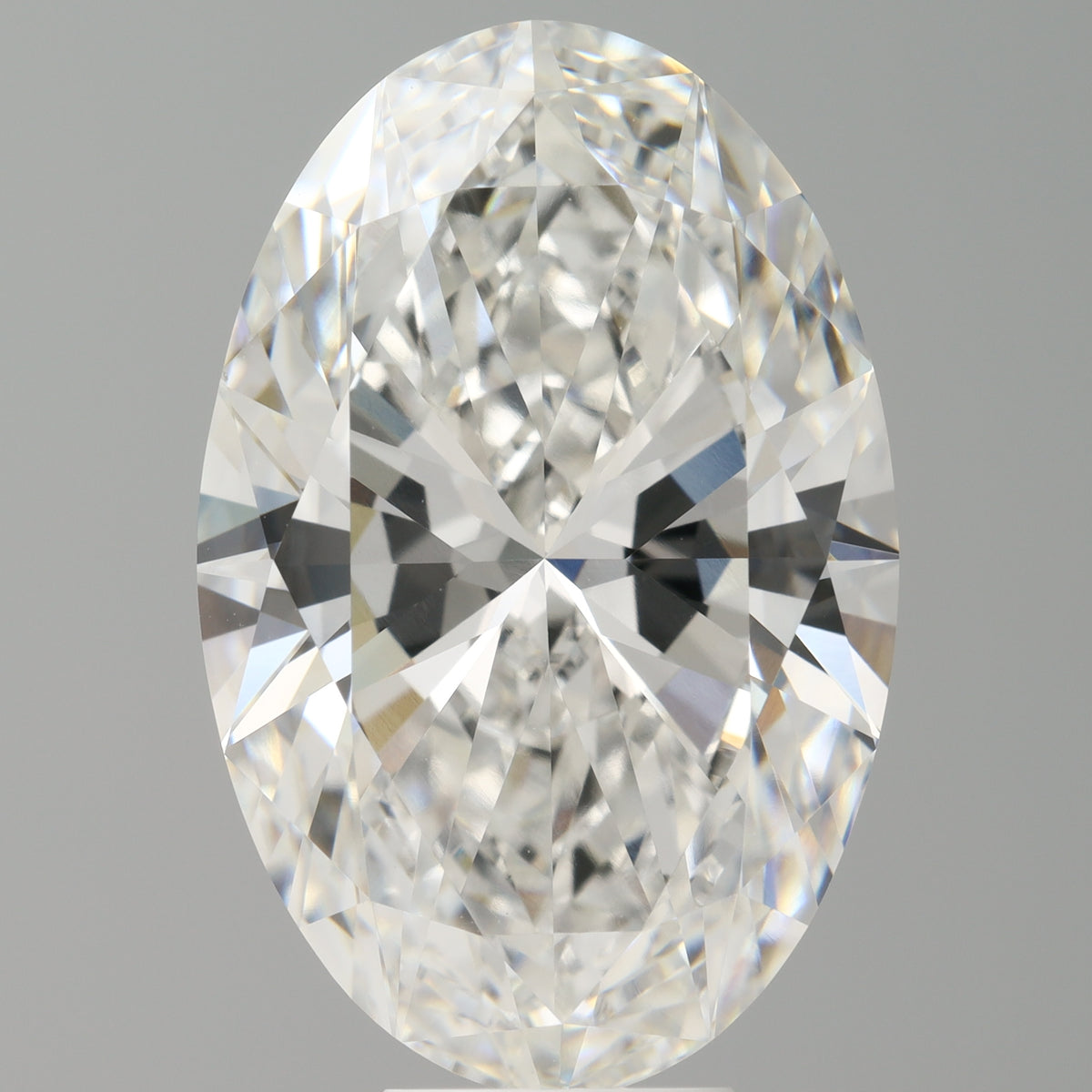 9.58 Carat Oval Shaped, Ideal Cut, E Color, VVS2 Clarity, IGI Certified Lab Grown Diamond