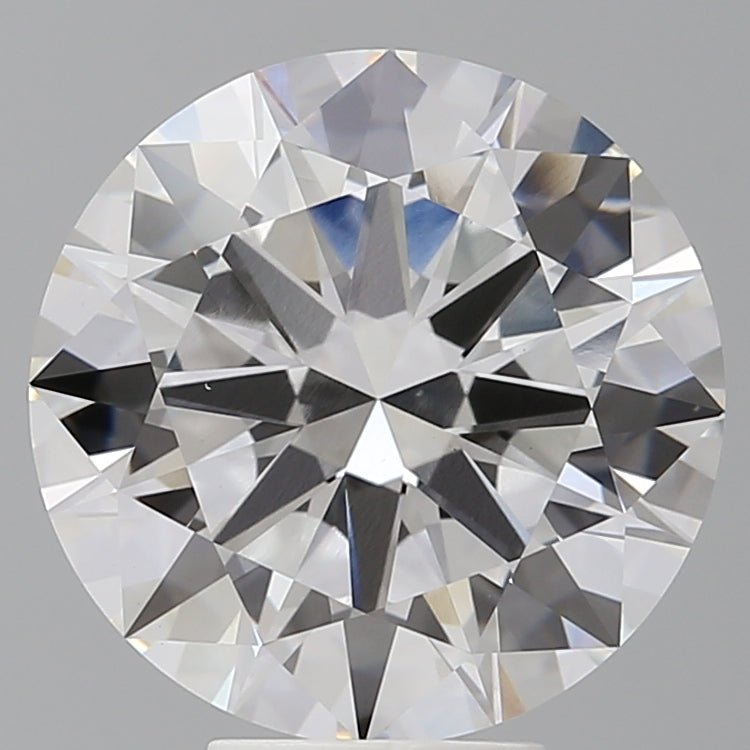 6.52 Carat Round Shaped, Excellent Cut, E Color, VVS2 Clarity, IGI Certified Lab Grown Diamond