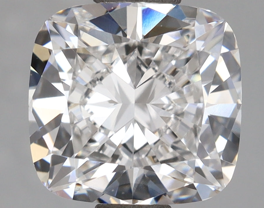 2.03 Carat Cushion Shaped, Ideal Cut, E Color, IF Clarity, IGI Certified Lab Grown Diamond