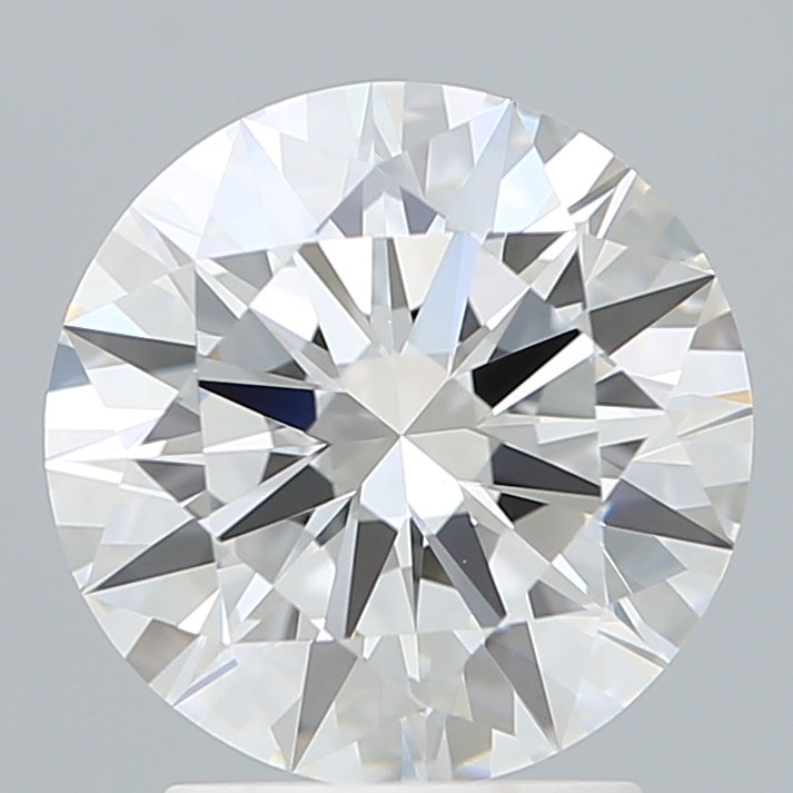 2.55 Carat Round Shaped, Ideal Cut, F Color, VVS2 Clarity, IGI Certified Lab Grown Diamond