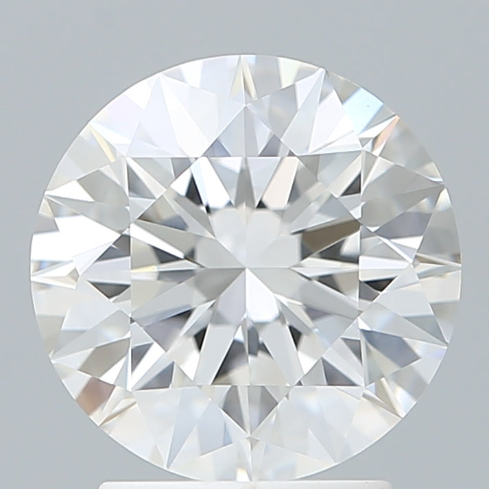 2.62 Carat Round Shaped, Excellent Cut, E Color, VVS2 Clarity, IGI Certified Lab Grown Diamond
