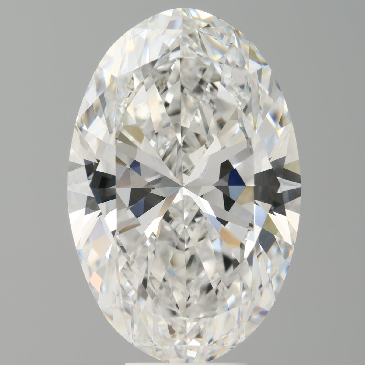 8.58 Carat Oval Shaped, Ideal Cut, F Color, VVS2 Clarity, IGI Certified Lab Grown Diamond
