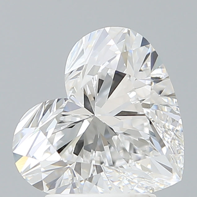2.78 Carat Heart Shaped, Ideal Cut, D Color, VVS2 Clarity, IGI Certified Lab Grown Diamond