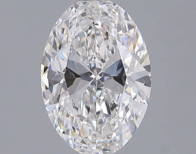 1.47 Carat Oval Shaped, Ideal Cut, E Color, VVS2 Clarity, IGI Certified Lab Grown Diamond