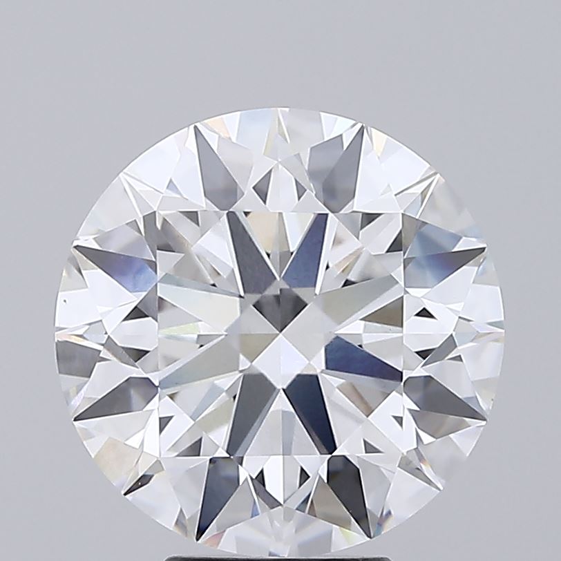 6.34 Carat Round Shaped, Ideal Cut, E Color, VVS2 Clarity, IGI Certified Lab Grown Diamond