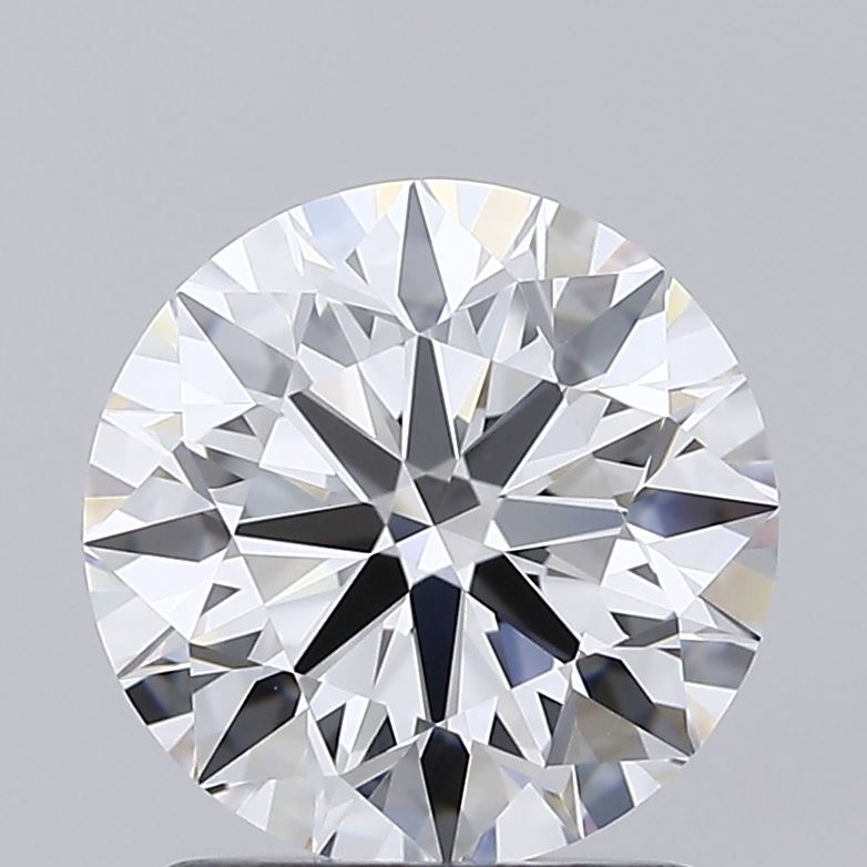 1.58 Carat Round Shaped, Ideal Cut, D Color, VVS2 Clarity, IGI Certified Lab Grown Diamond