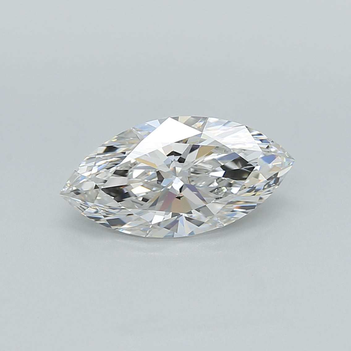 1.55 Carat Marquise Shaped, Ideal Cut, F Color, VVS2 Clarity, IGI Certified Lab Grown Diamond