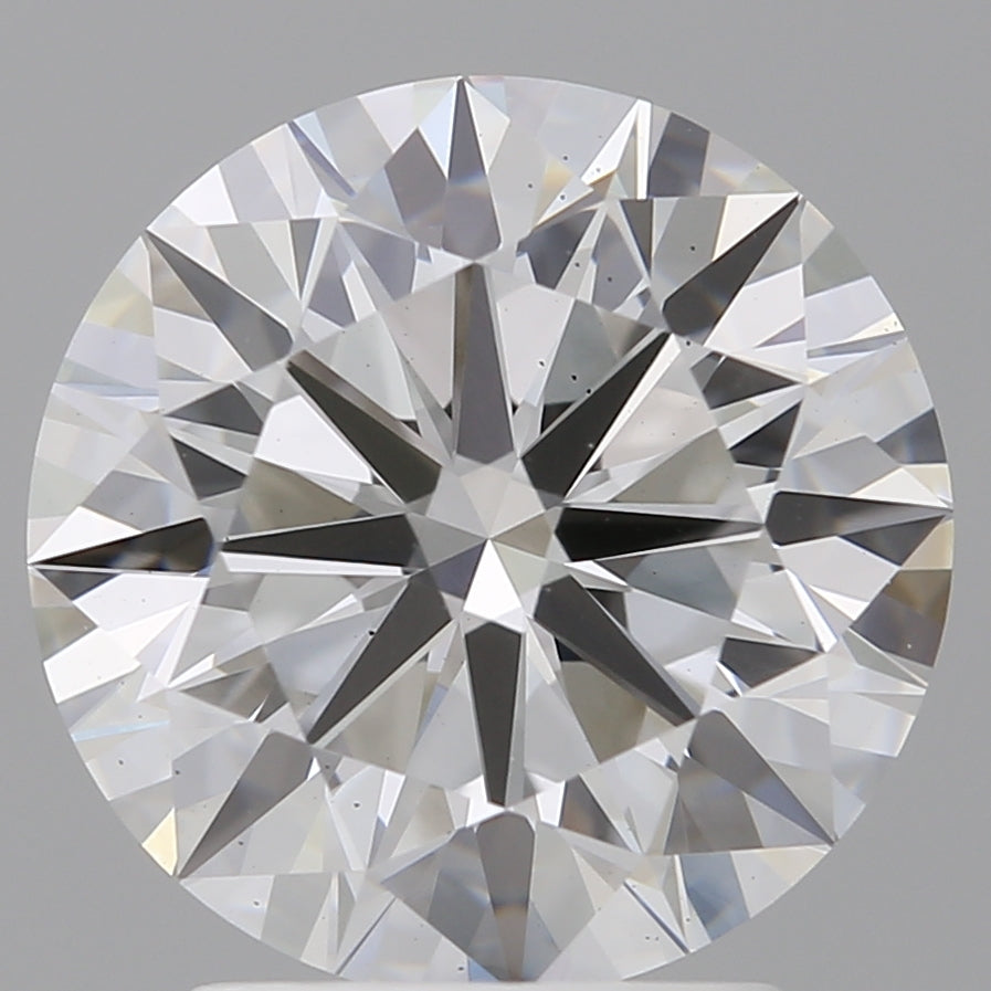 2.94 Carat Round Shaped, Ideal Cut, F Color, VS2 Clarity, IGI Certified Lab Grown Diamond
