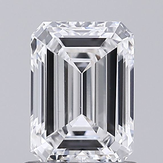 1.03 Carat Emerald Shaped, Excellent Cut, D Color, VS1 Clarity, IGI Certified Lab Grown Diamond