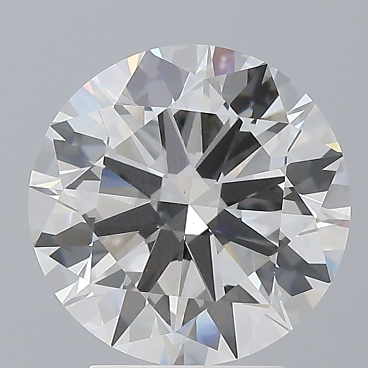 3.52 Carat Round Shaped, Excellent Cut, F Color, VS1 Clarity, IGI Certified Lab Grown Diamond