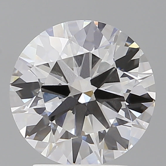 2.51 Carat Round Shaped, Ideal Cut, D Color, VVS2 Clarity, IGI Certified Lab Grown Diamond