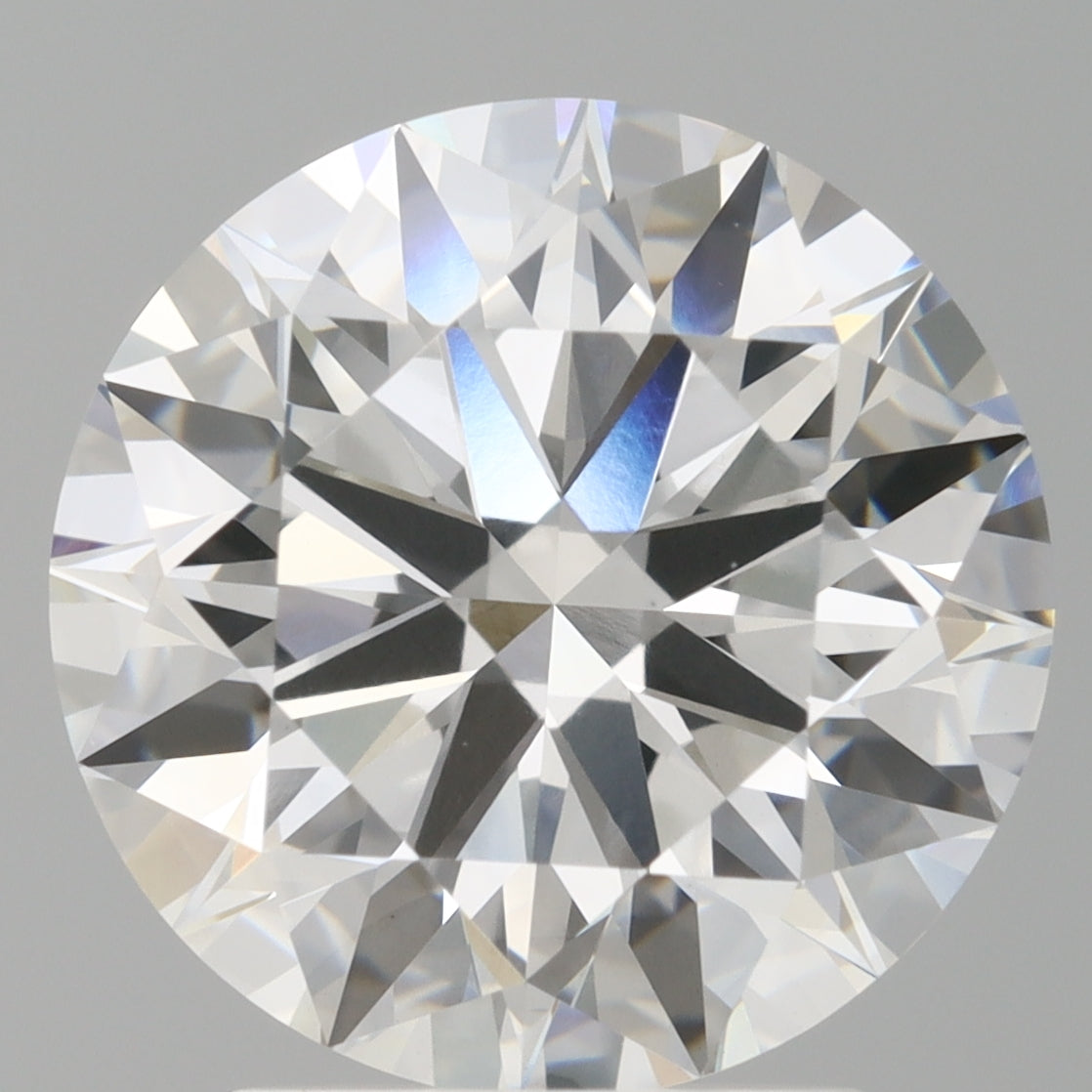 3.10 Carat Round Shaped, Ideal Cut, E Color, VVS2 Clarity, IGI Certified Lab Grown Diamond