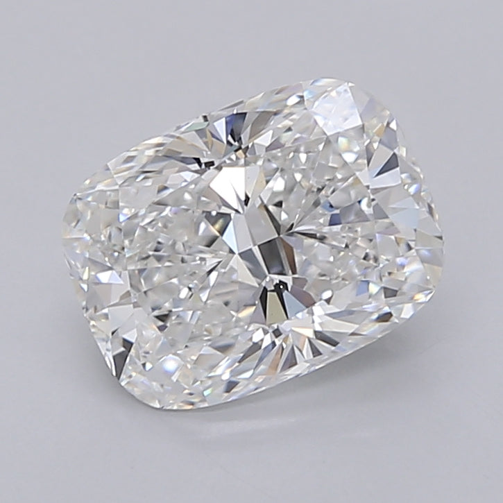 2.26 Carat Cushion Shaped, Ideal Cut, E Color, VVS2 Clarity, IGI Certified Lab Grown Diamond