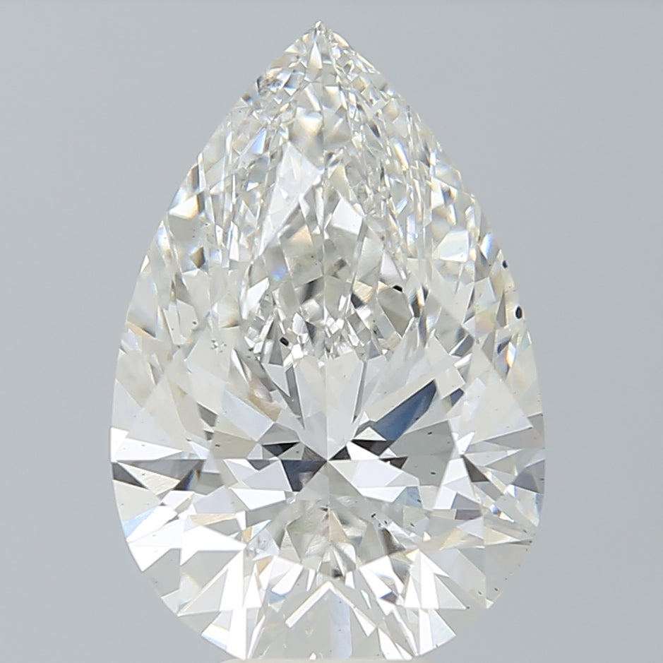 7.01 Carat Pear Shaped, Ideal Cut, G Color, VS2 Clarity, IGI Certified Lab Grown Diamond