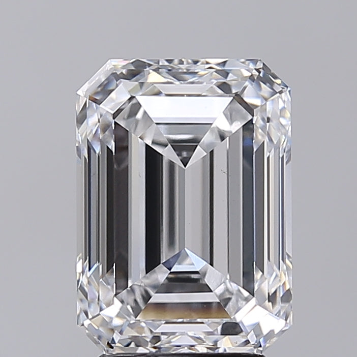 4.02 Carat Emerald Shaped, Very Good Cut, D Color, VS1 Clarity, IGI Certified Lab Grown Diamond