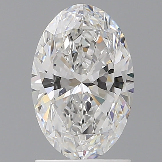 1.60 Carat Oval Shaped, Ideal Cut, D Color, VVS2 Clarity, IGI Certified Lab Grown Diamond