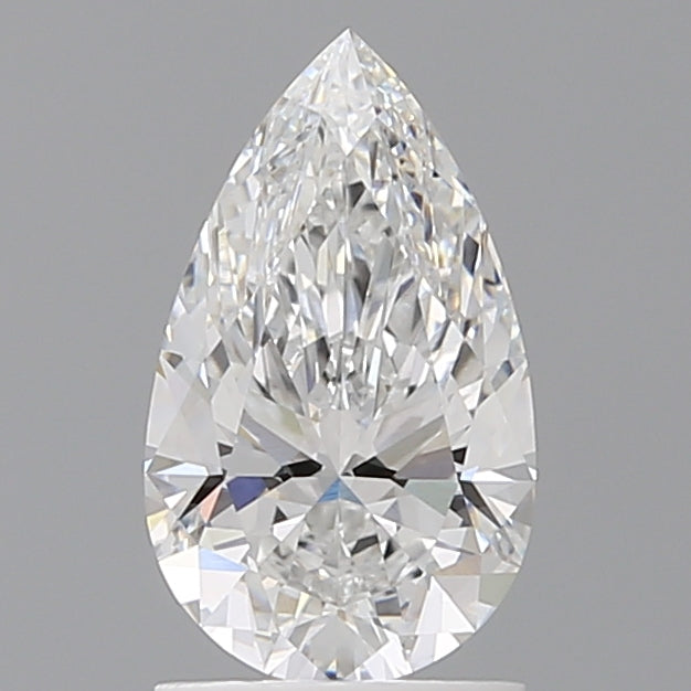 1.57 Carat Pear Shaped, Ideal Cut, E Color, VVS2 Clarity, IGI Certified Lab Grown Diamond