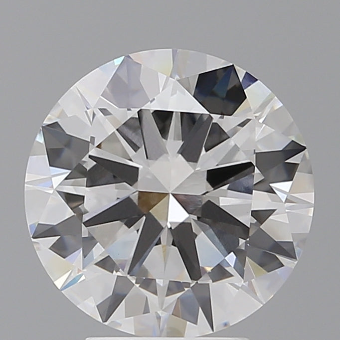 4.01 Carat Round Shaped, Excellent Cut, E Color, VVS2 Clarity, IGI Certified Lab Grown Diamond