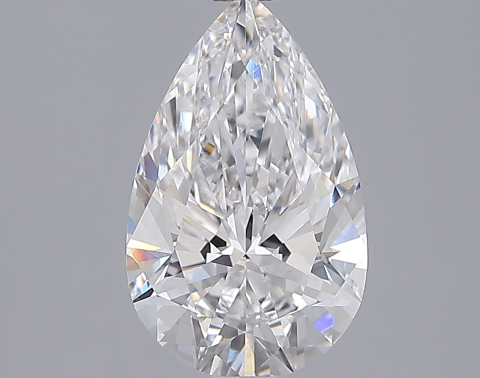 2.02 Carat Pear Shaped, Ideal Cut, E Color, VS1 Clarity, IGI Certified Lab Grown Diamond