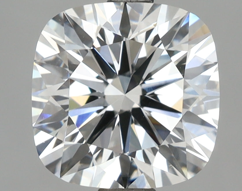 3.59 Carat Cushion Shaped, Ideal Cut, F Color, VVS2 Clarity, IGI Certified Lab Grown Diamond