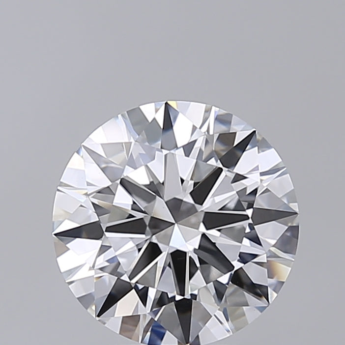 2.52 Carat Round Shaped, Excellent Cut, E Color, VVS2 Clarity, IGI Certified Lab Grown Diamond