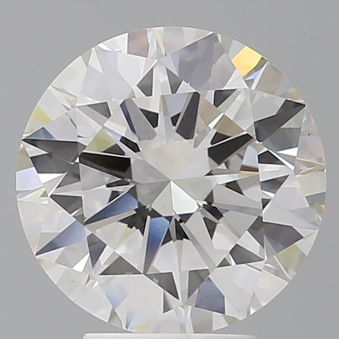 4.51 Carat Round Shaped, Excellent Cut, F Color, VS1 Clarity, IGI Certified Lab Grown Diamond