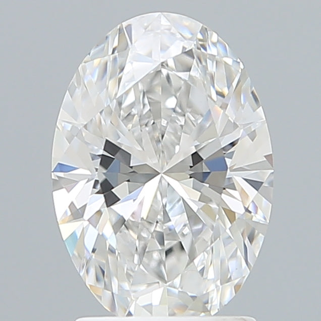 2.10 Carat Oval Shaped, Ideal Cut, D Color, VVS2 Clarity, IGI Certified Lab Grown Diamond